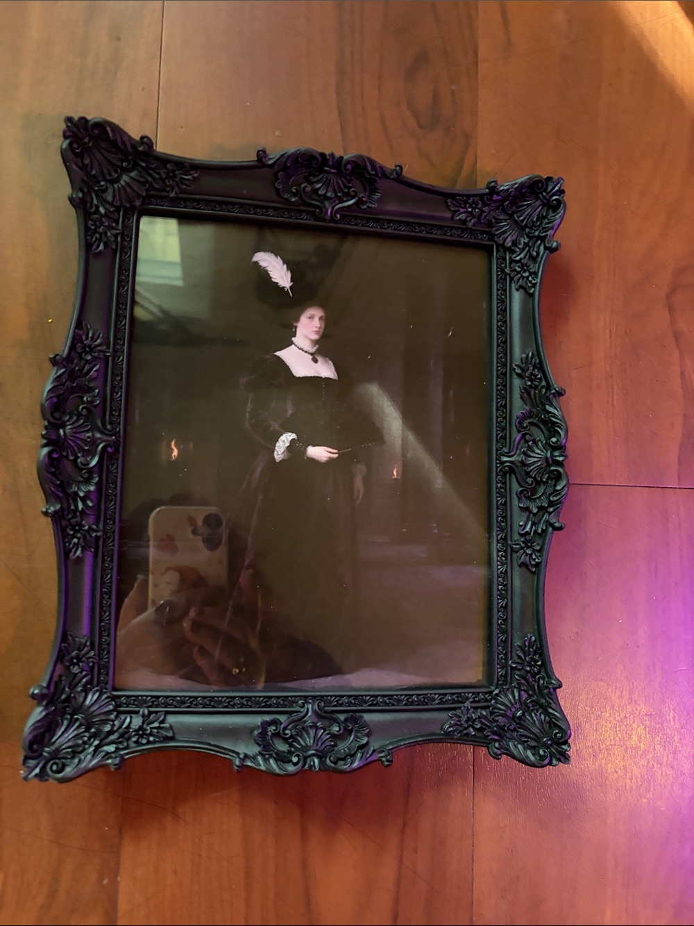 Ornate Black Gothic Decorative Picture Frame